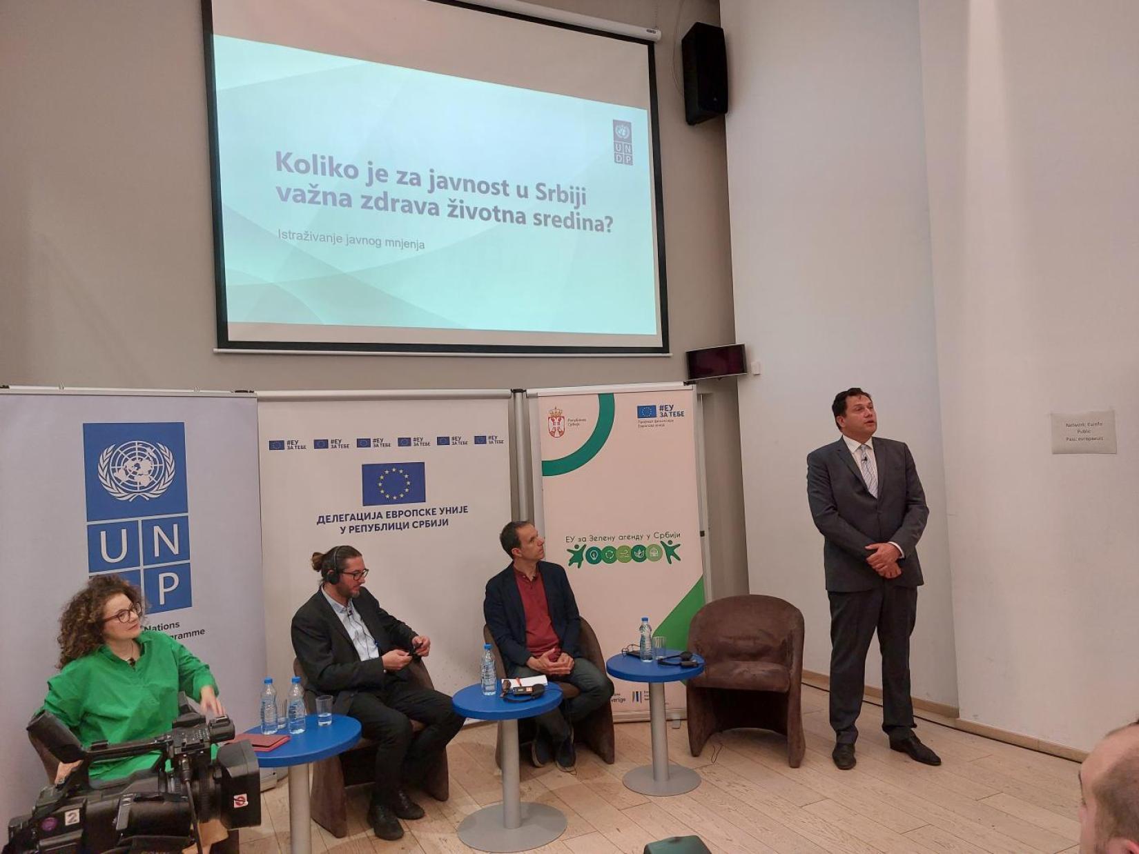 Healthy environment - an important priority for the citizens of Serbia